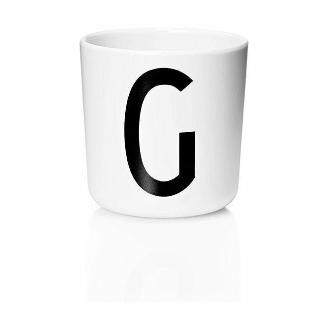 Letras de diseño AJ Taza infantil Ecozen, G