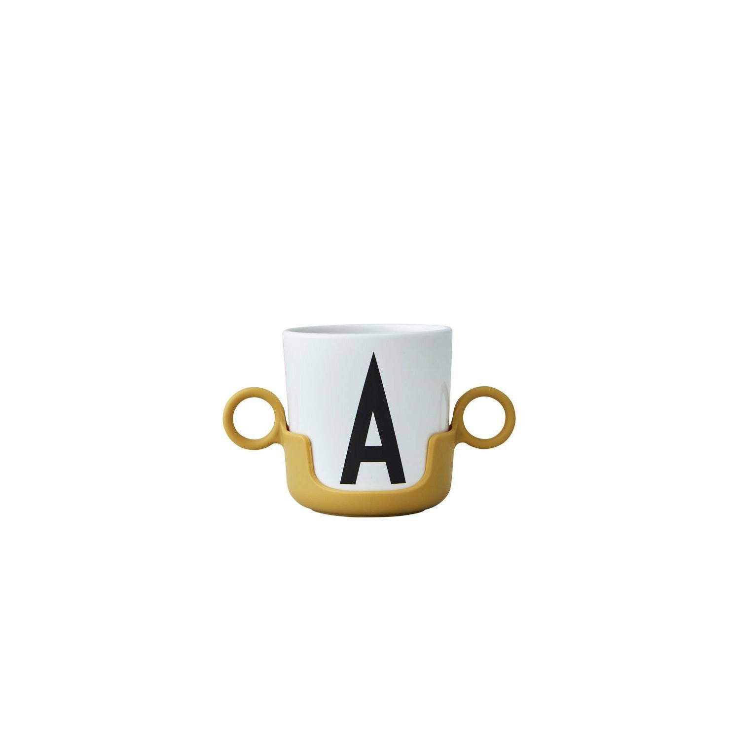 Design Letters Cup Hampoy per melamina Cup, senape
