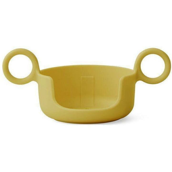 Design Letters Cup Handle For Melamine Cup, Mustard