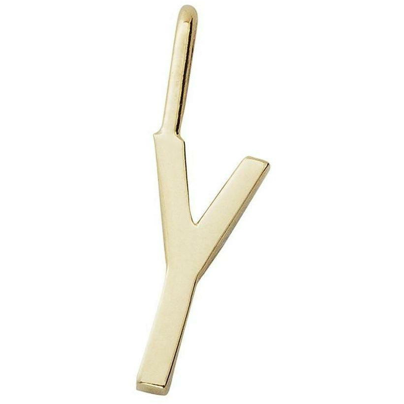 Design Letters Letters hanger a z 10 mm, goud, y