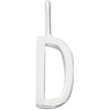 Design Letters Letters hanger a z 10 mm, zilver, d