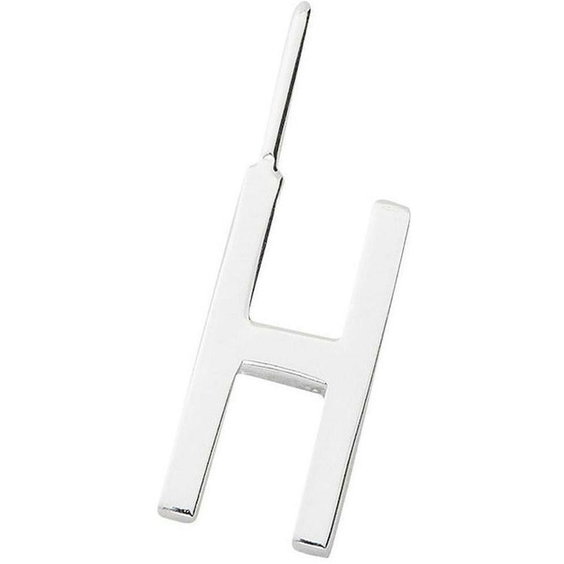 Design Letters Bokstäver hänge A z 10 mm, silver, h