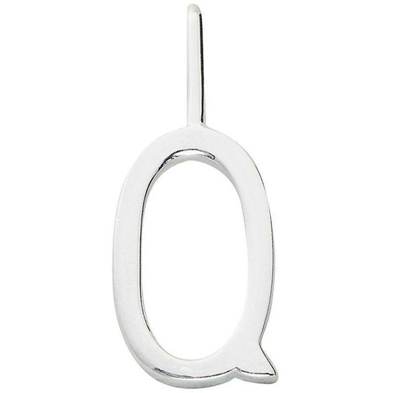 Design Letters Lettres Pendentif a z 10 mm, argent, q