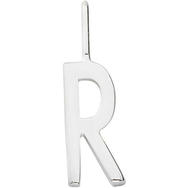 Design Letters Pendant un z 10 mm, argent, r