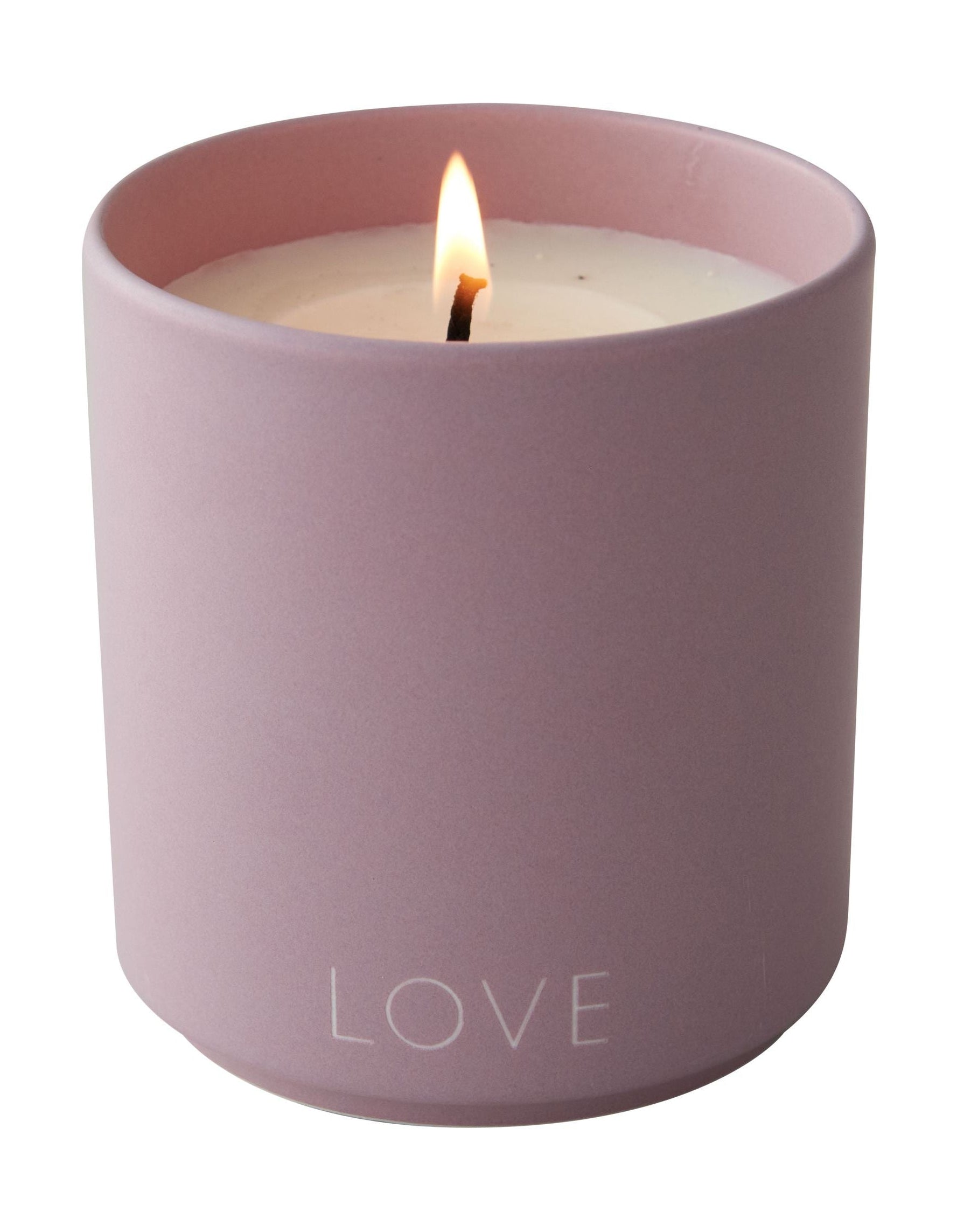 Design Letters Scented Candle Love Large, Lavender