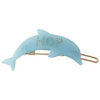 Design Letters Iconic Hair Clip, Hop, Blue