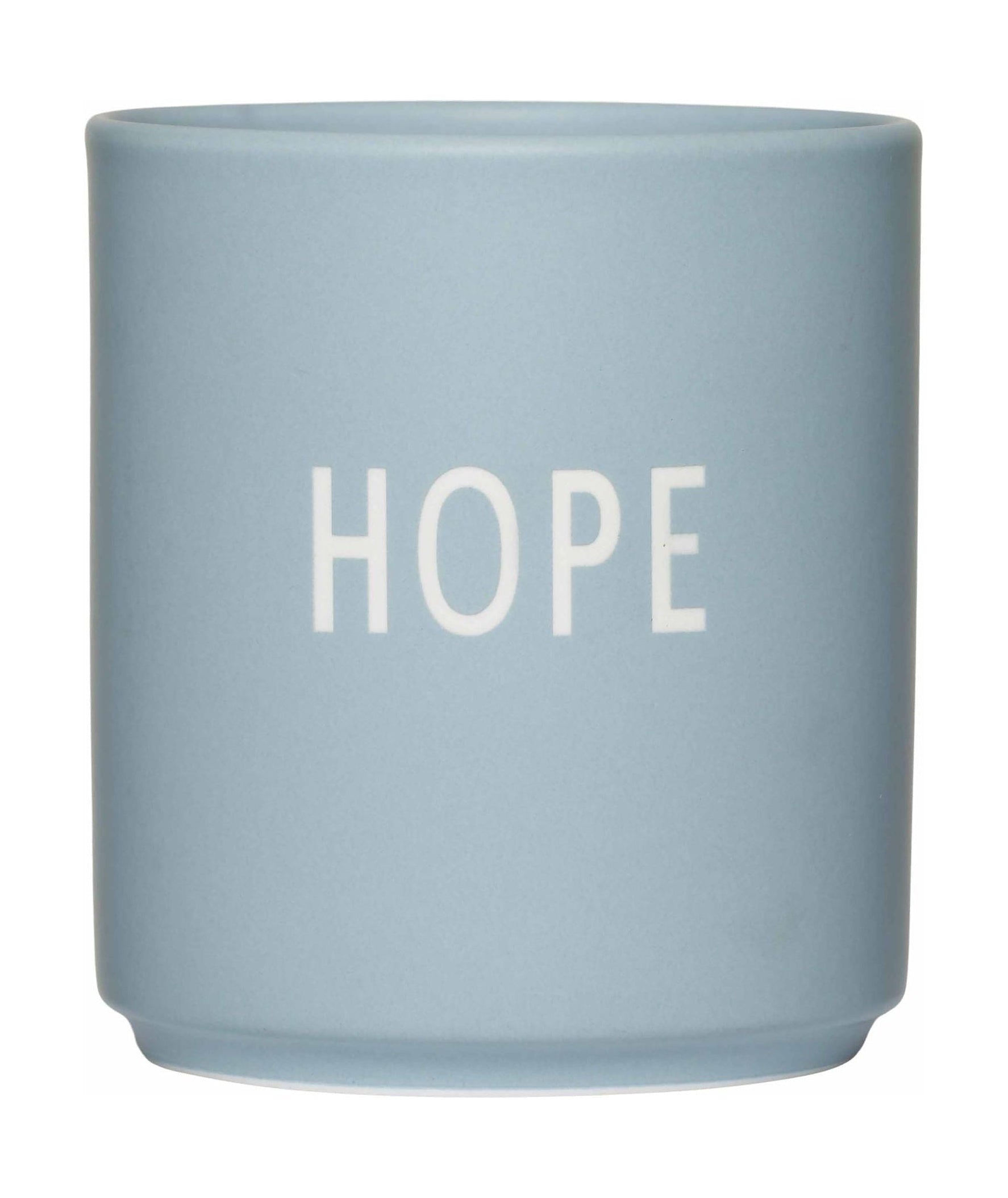 设计信最喜欢的杯子希望，浅蓝色