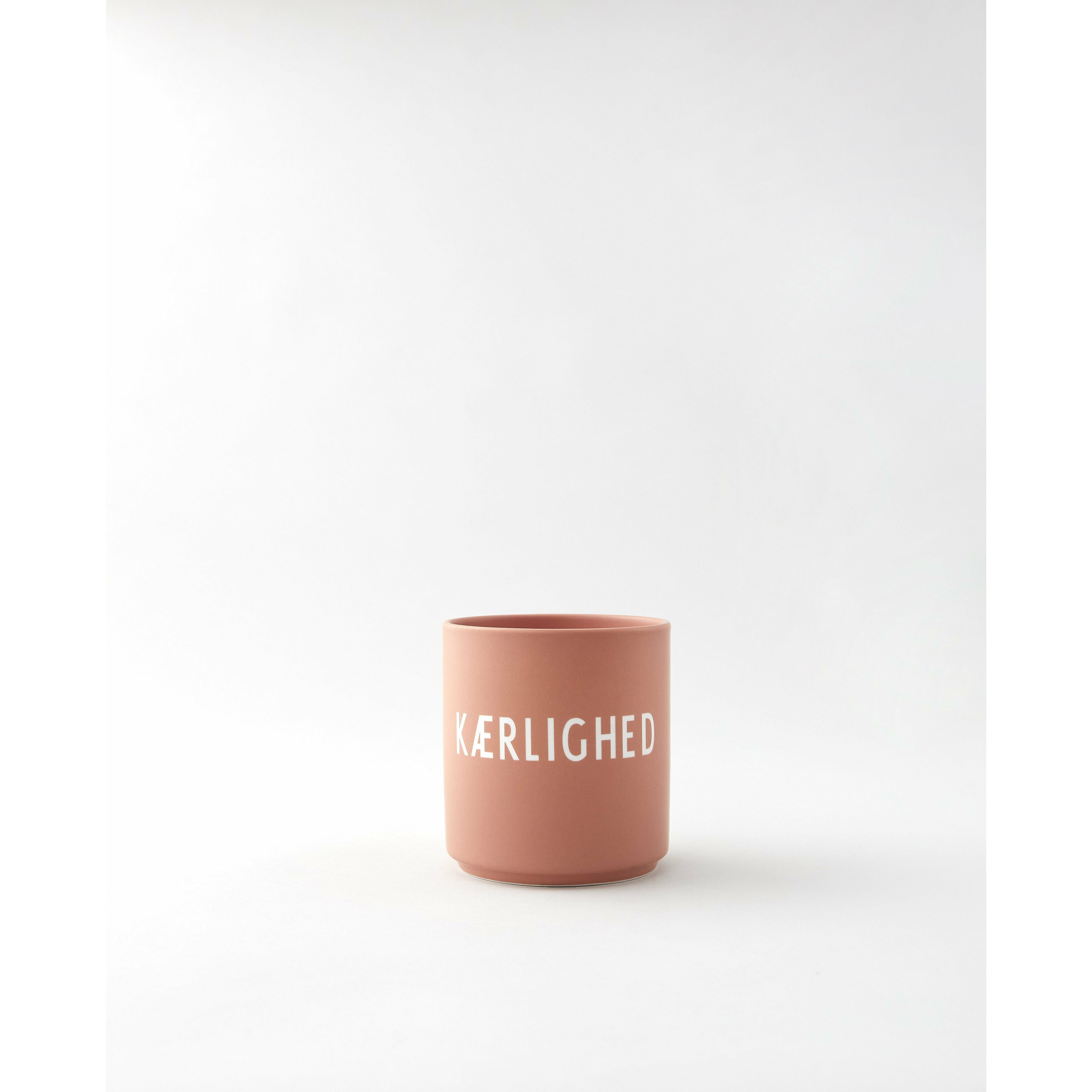 Design Letters Favourite Mug Love, Orange
