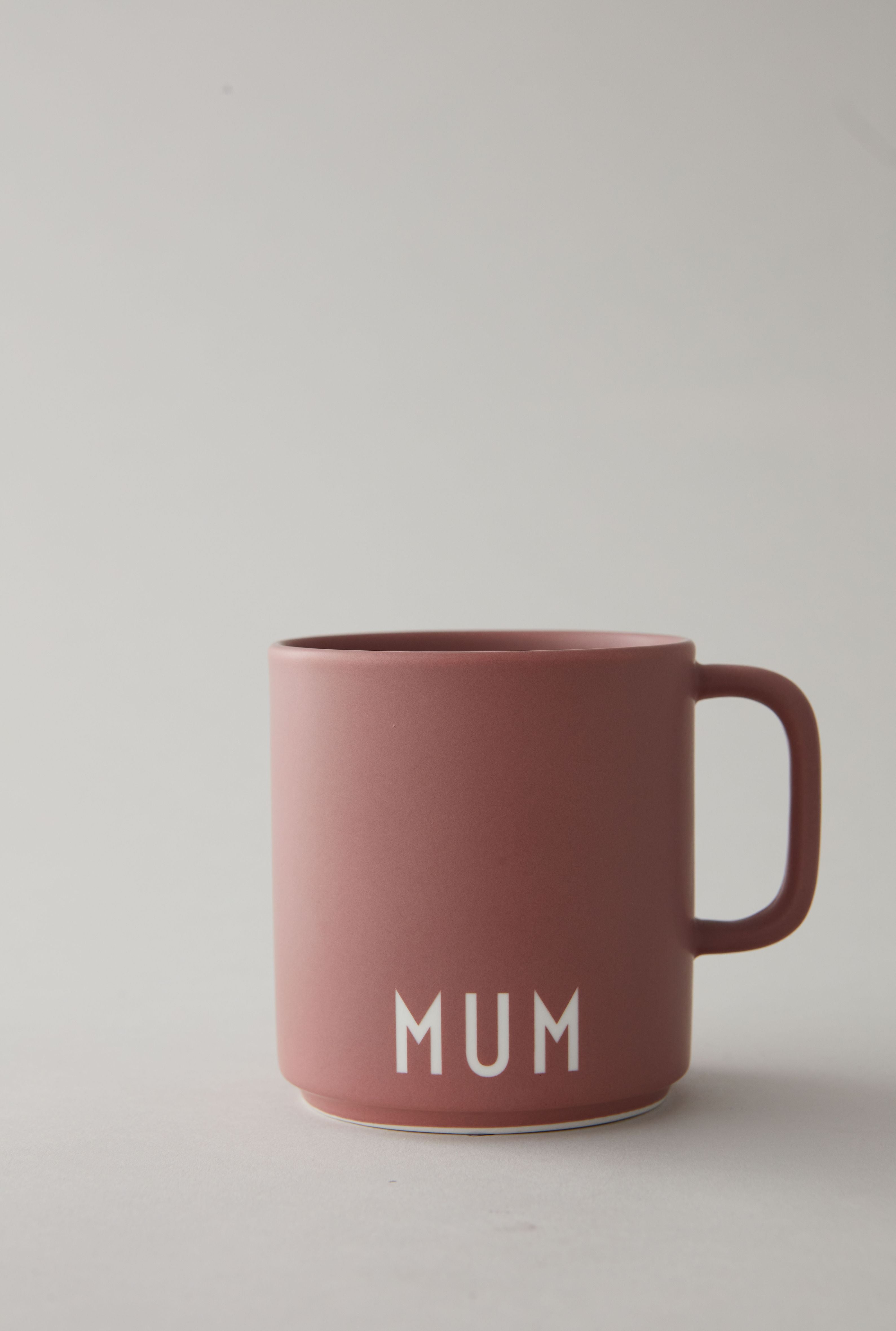 Design Letters Tasse préférée avec maman à poignée, rose de cendre