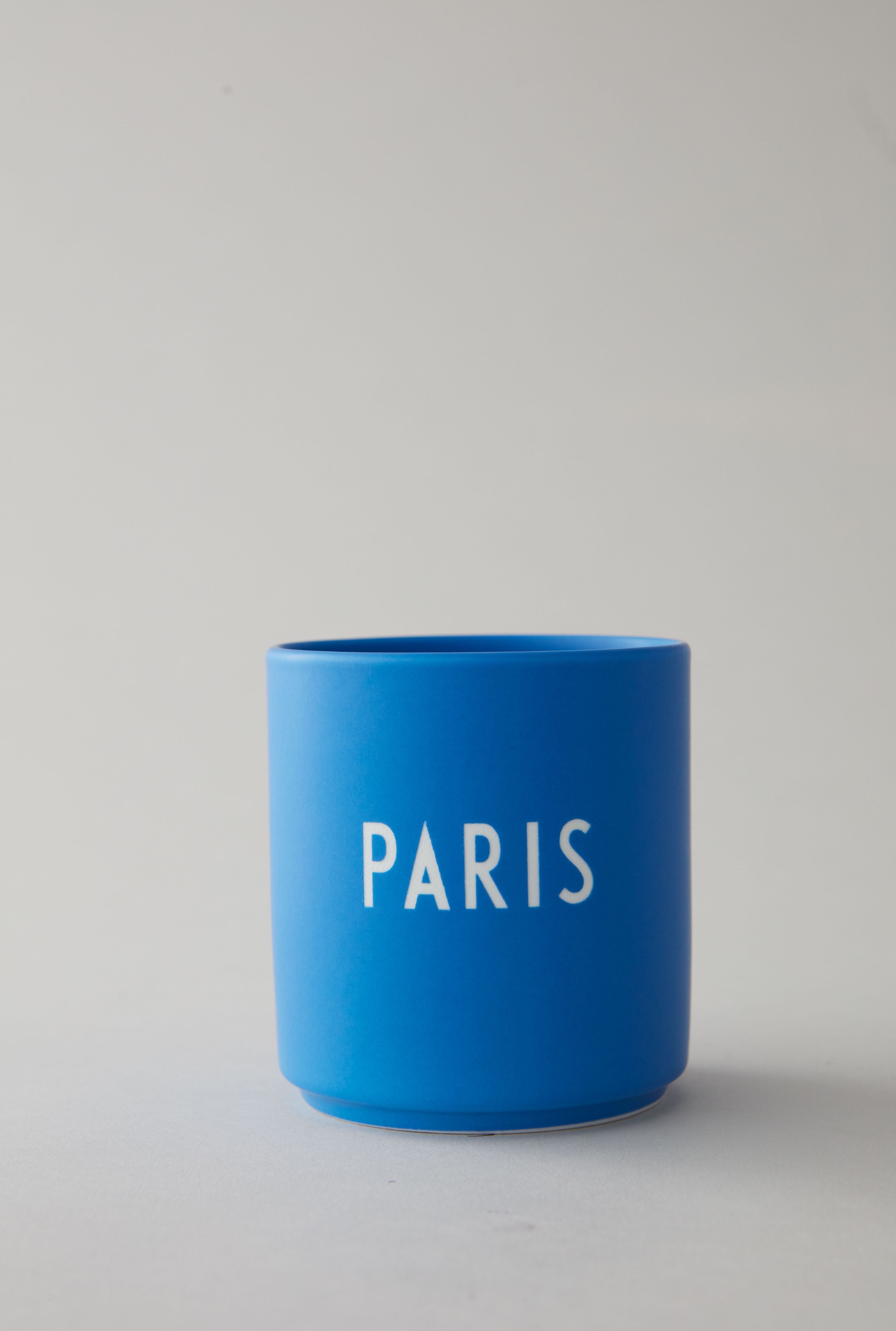 Suunnittelukirjeen suosikki muki Pariisi, Cobalt Blue