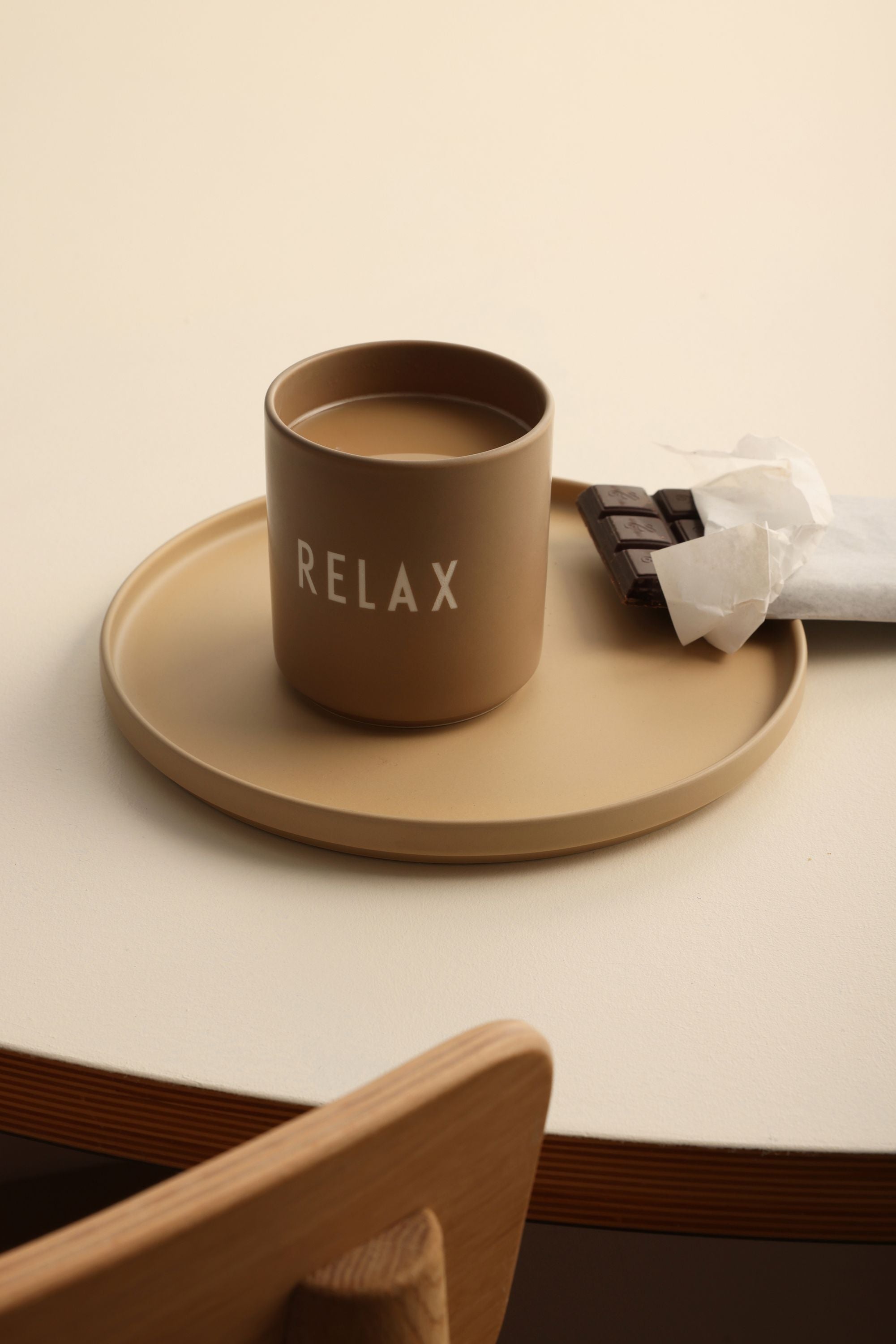Mug Mug Relax preferita della lettera di design, cammello