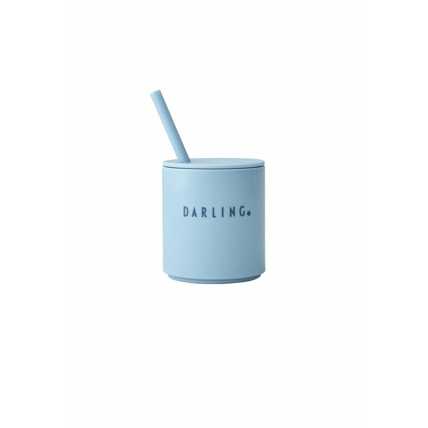 Design Letters Mini tasse préférée bleu clair, chérie