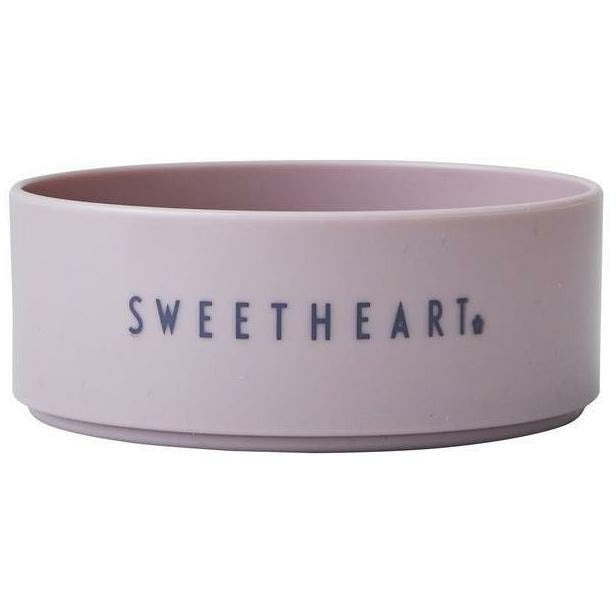 Design Letters Mini Favorite Bowl Tritan Lavender, Sweet Heart