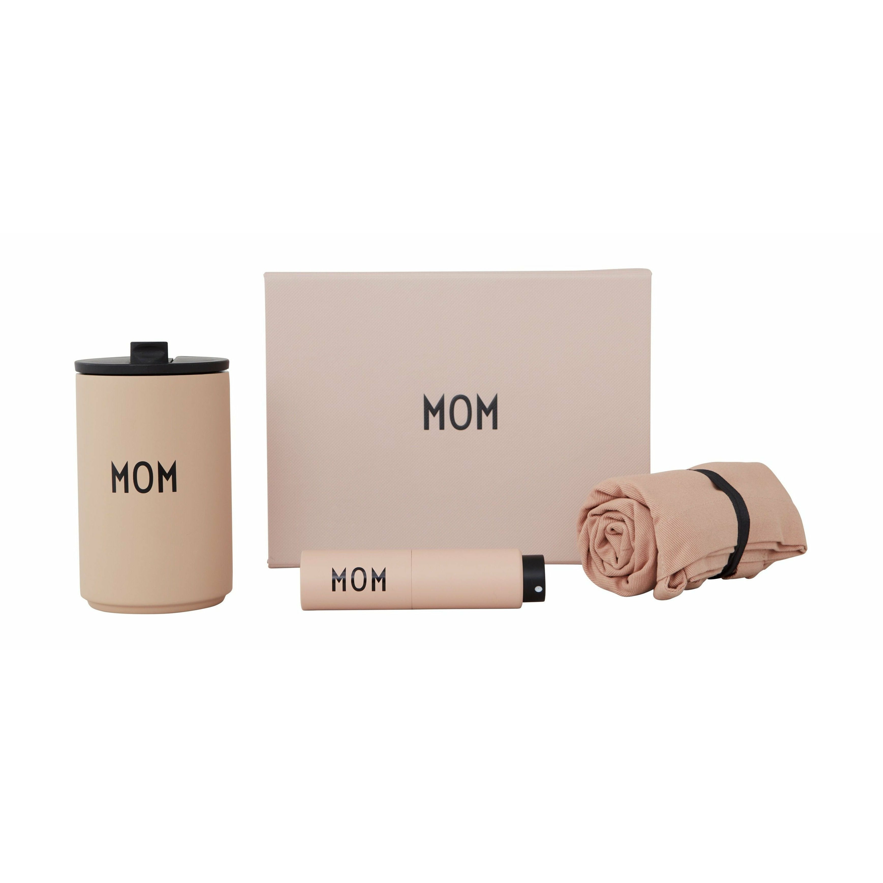 Design Letters Mom & Dad Gift Box, Mor, Nude