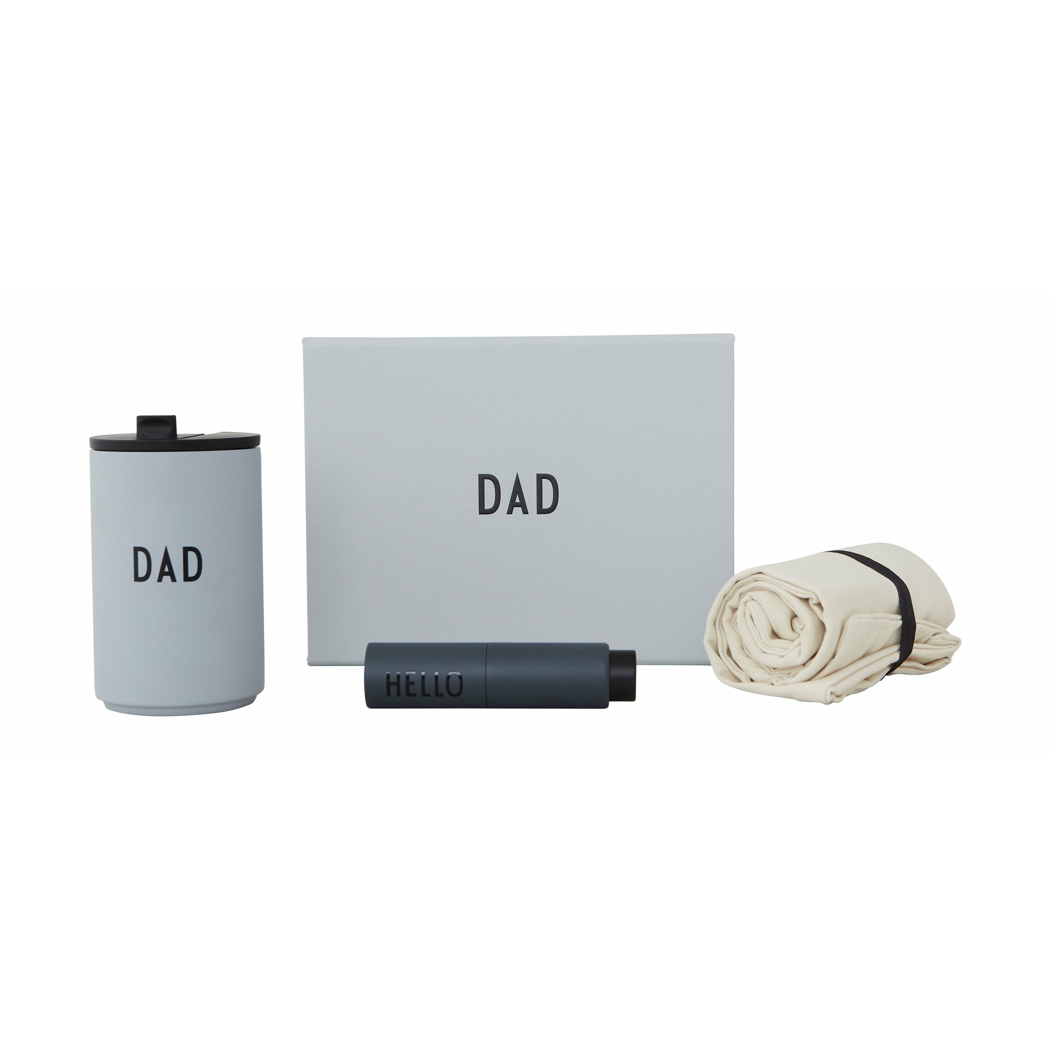 Design Letters Box regalo di mamma e papà, vatter, grigio