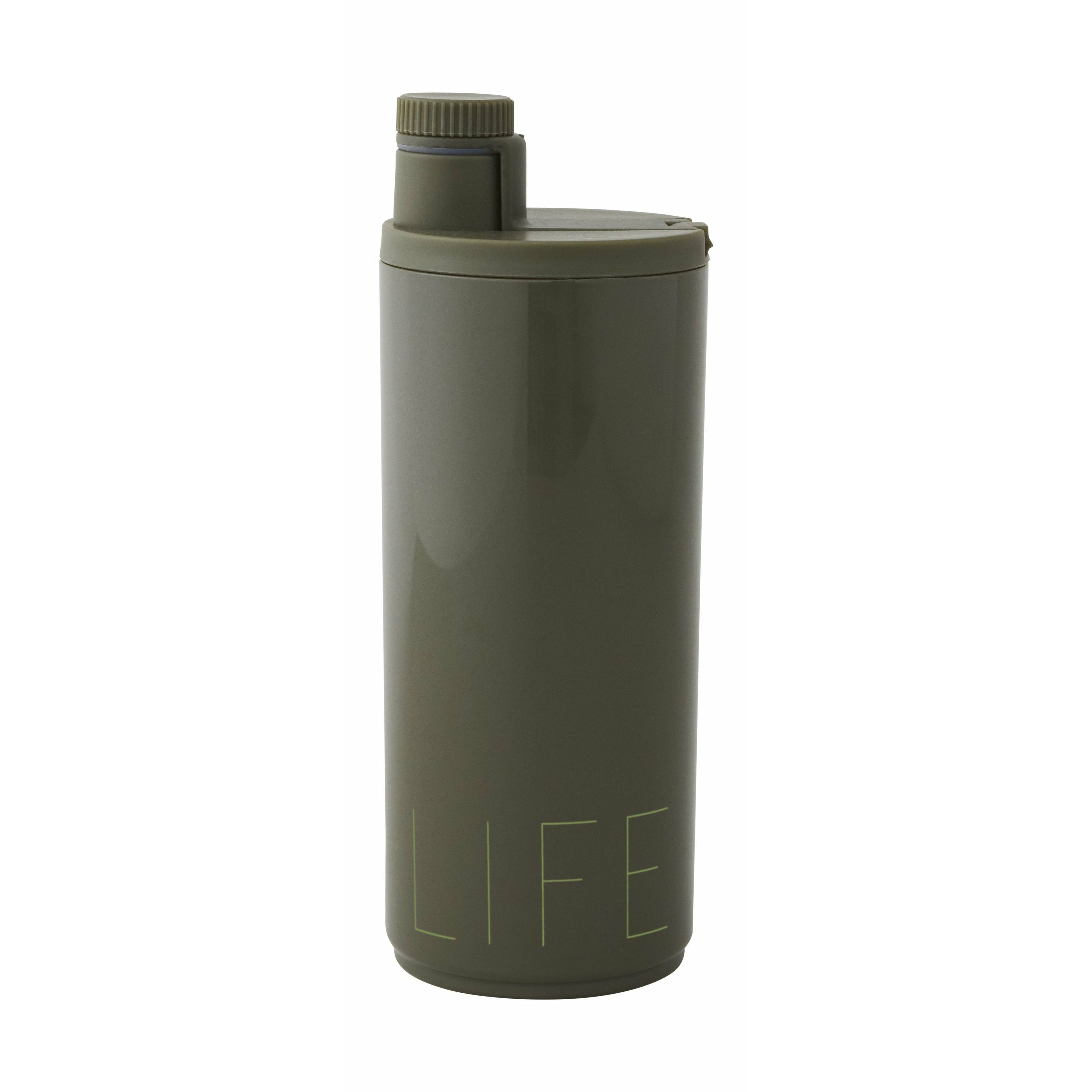 Design Letters Bouteille sportive 500 ml, olive