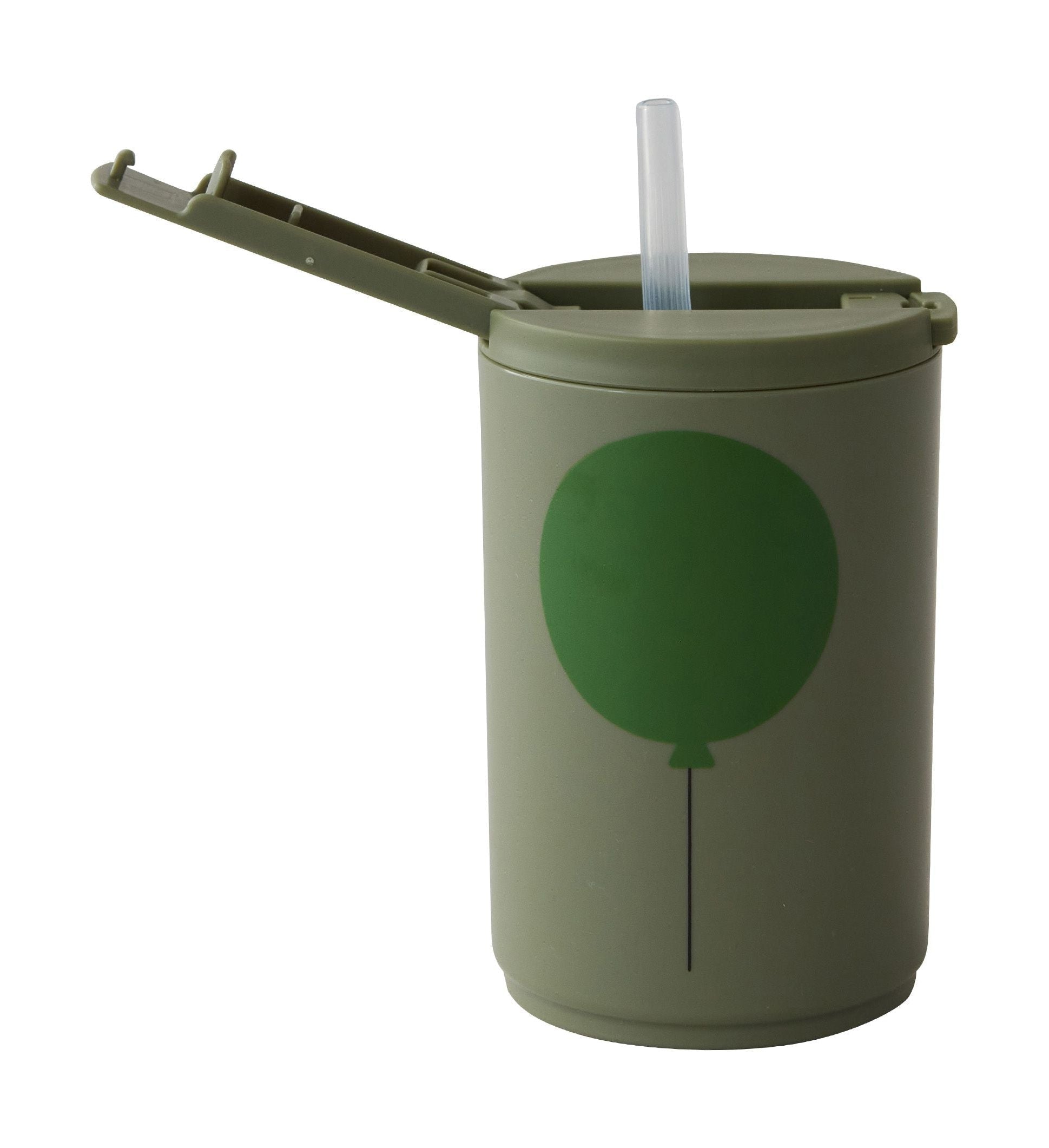 设计信旅行稻草杯330毫升，森林绿色
