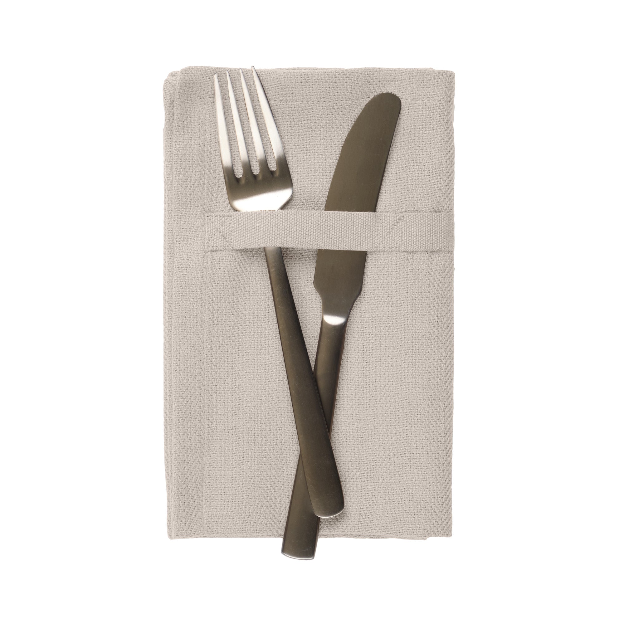 Het Organic Company Diner Napkins, Stone