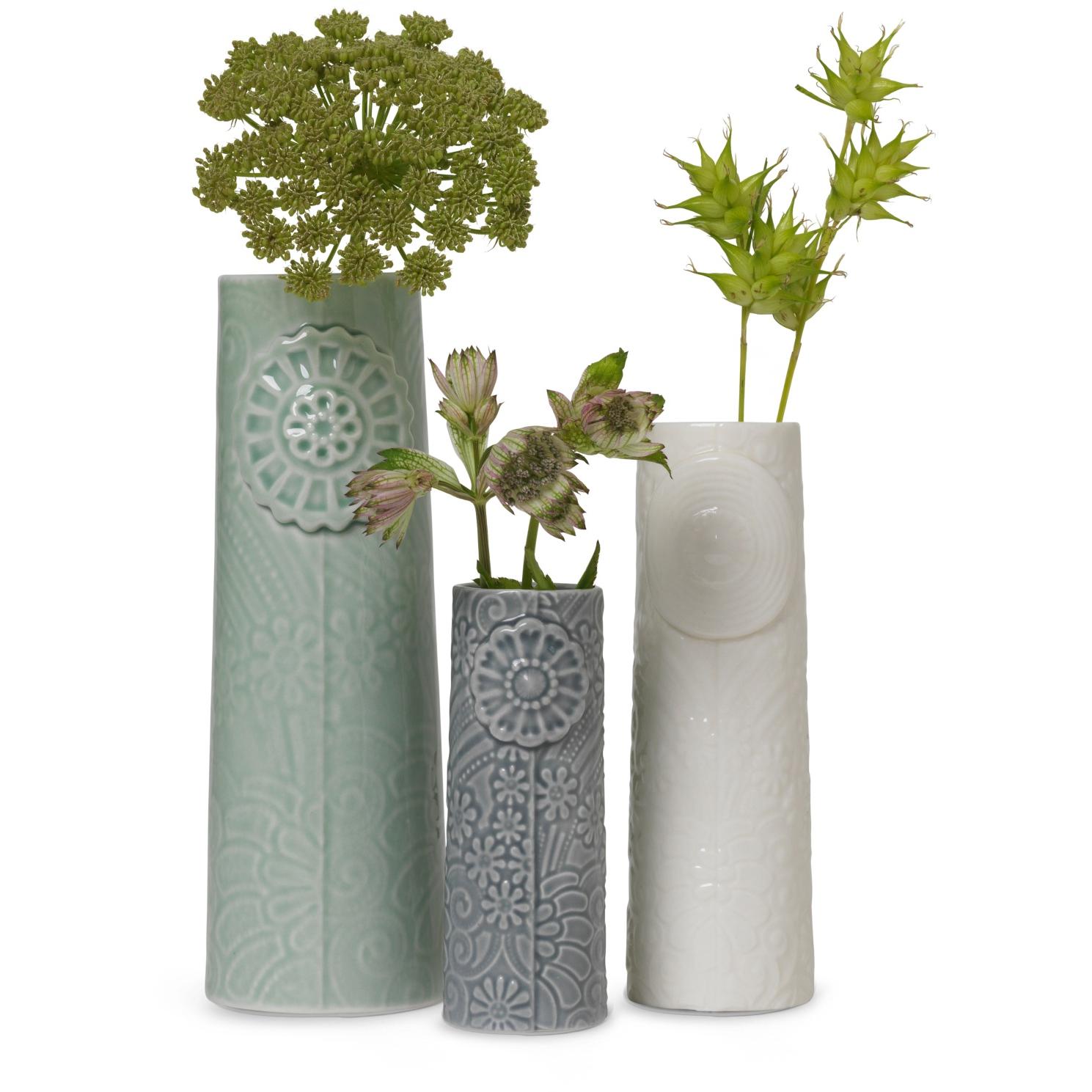 Vase di fiori di dottir Pipanella Celadon, 15 cm