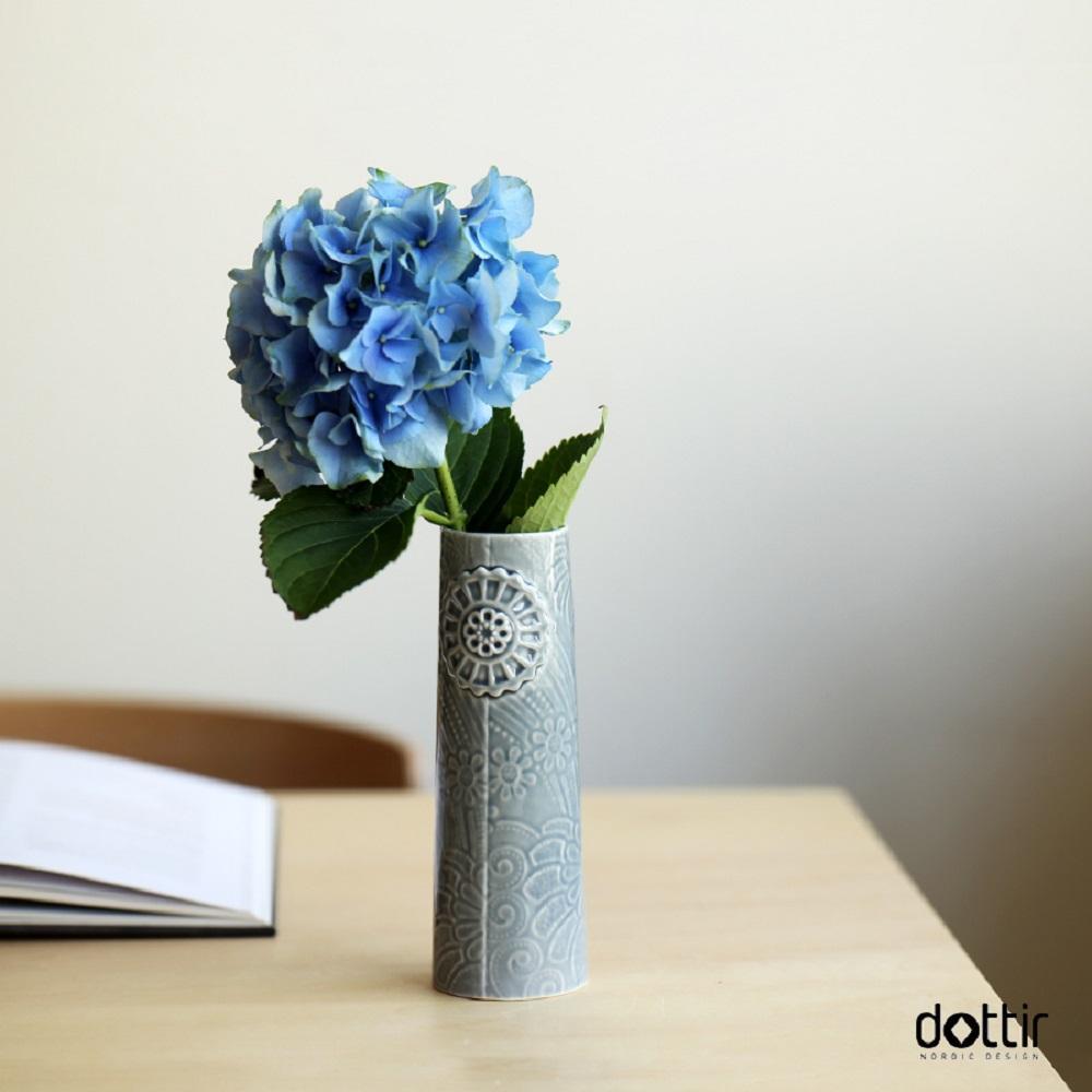 Dottir Pipanella花瓶Celadon，15厘米