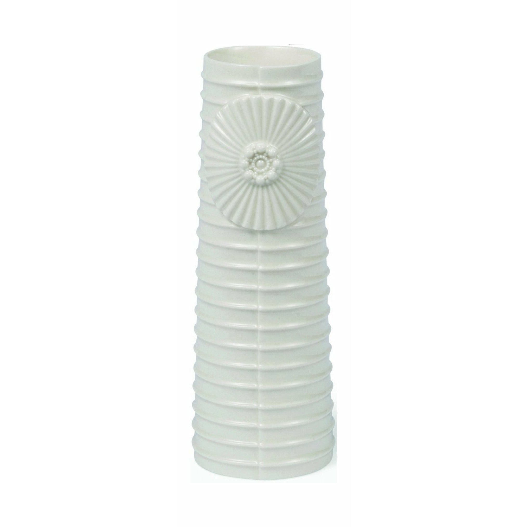 Dottir Pipanella Lines Vase Hvid, 16,5 cm