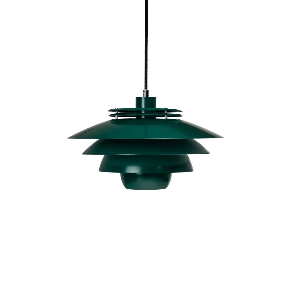 Dyberg Larsen Ejka -Anhängerlampe, dunkelgrün
