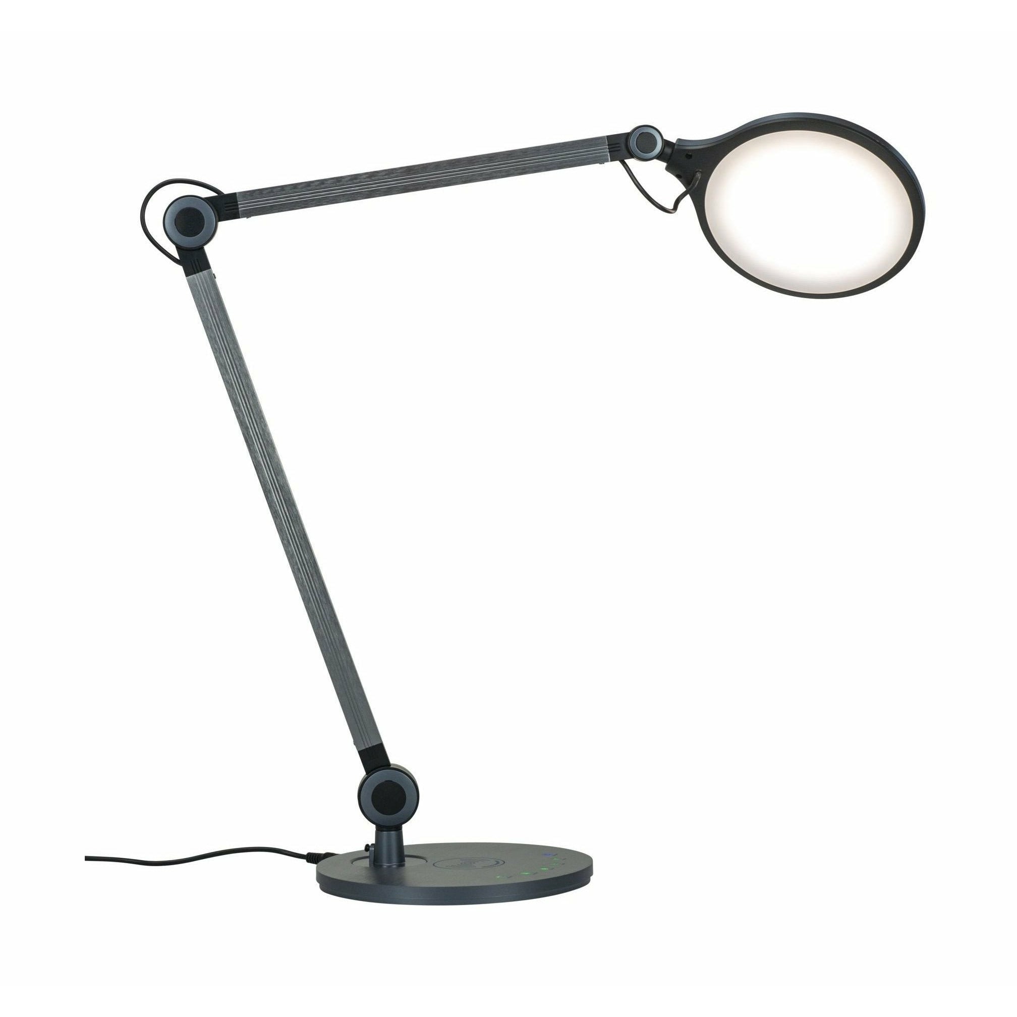 Lámpara de mesa de oficina de Dyberg Larsen, gris