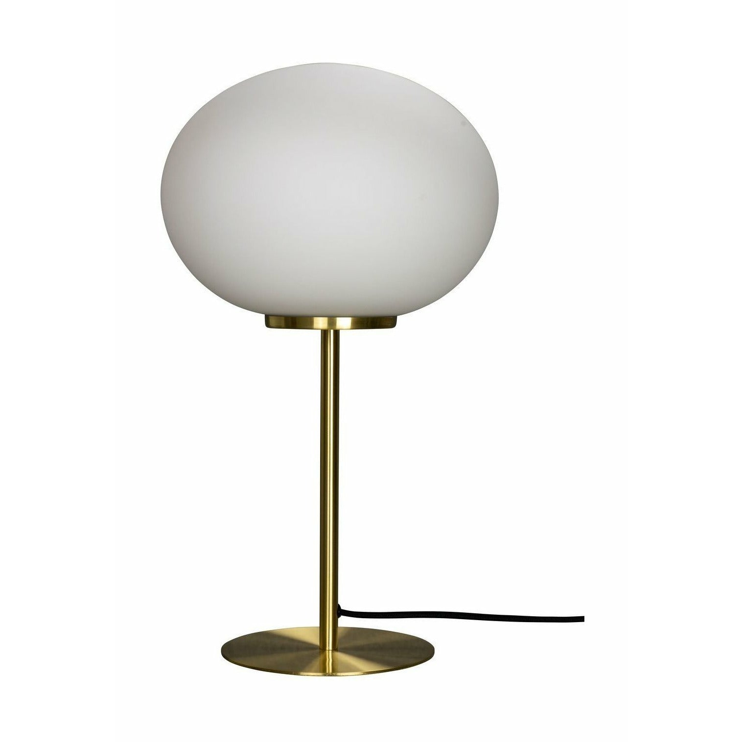 Dyberg Larsen Lampe de table queen, opale / laiton