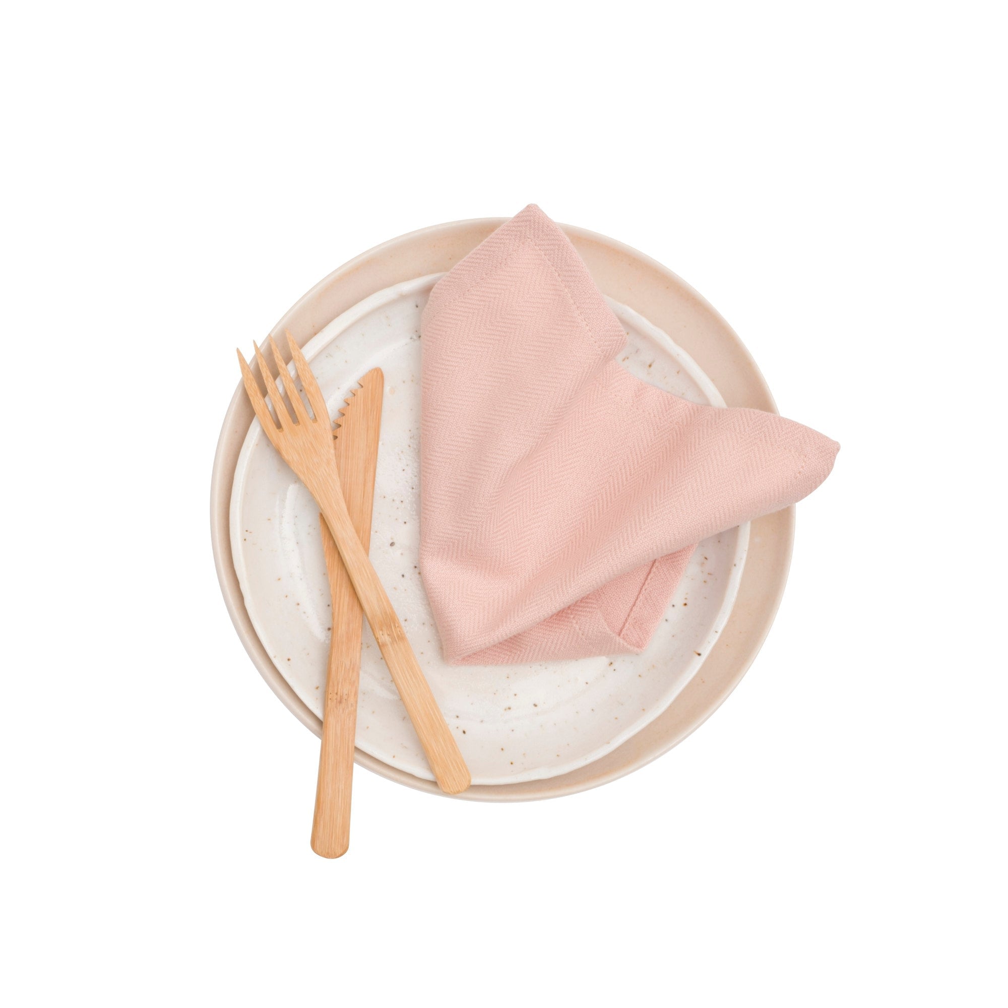 Orgaanisen yhtiön Everyday Napkin, Pale Rose