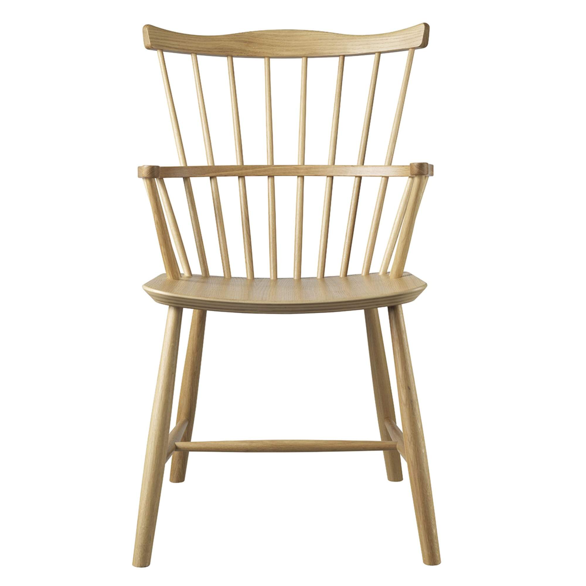 FDB Møbler Børge Mogensen -stoel in eiken, natuurlijk, H 90 cm