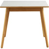 FDB Møbler C35 Spisebord Beech, White Linoleum Table Top, 82x82cm