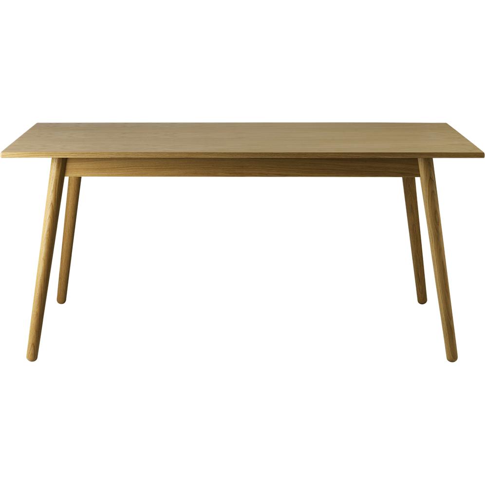 Fdb Møbler C35 B matbord för 6 personer ek, naturligt, 82x160 cm