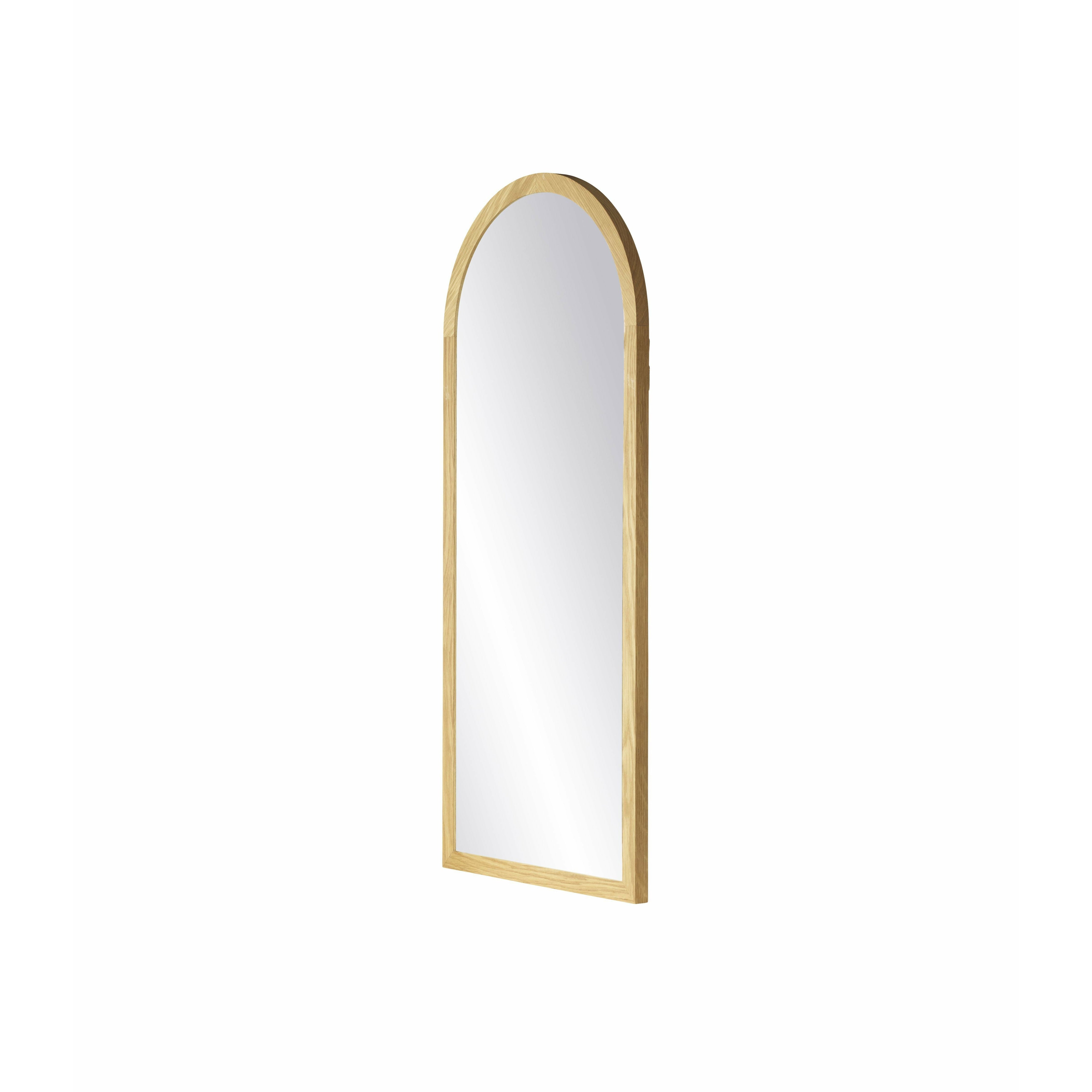 FDB Møbler I2 Mossø Mirror 90x40 cm, marrone naturale