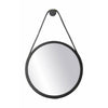 FDB Møbler I3 Mossø Mirror Ø 40 cm, zwart