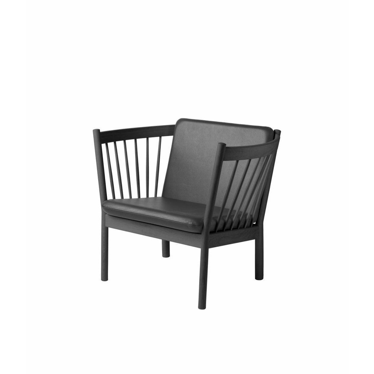 Fdb Møbler J146 Armchair, Black/Black