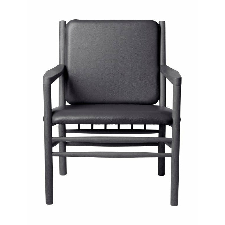 FDB Møbler J147 Sillón, negro/negro