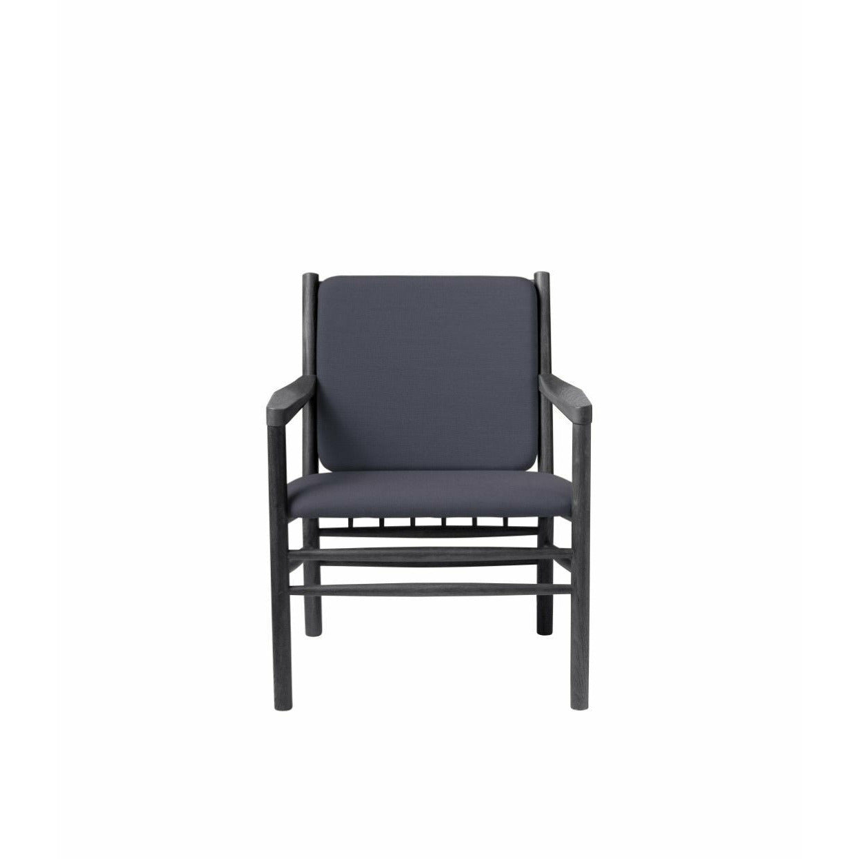 Fdb Møbler Fauteuil J147, noir / bleu foncé