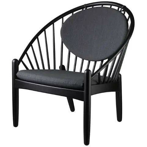 Fdb Møbler Fauteuil J166 Jørna, rez-de-chaussée / gris foncé