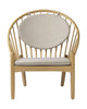 Fdb Møbler Fauteuil J166 Jørna, chêne / beige laqué