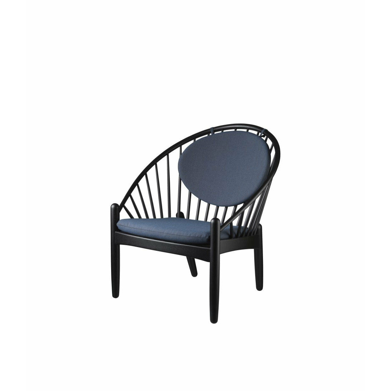 FDB Møbler Cushion para el sillón J166 Jørna, azul oscuro crujiente