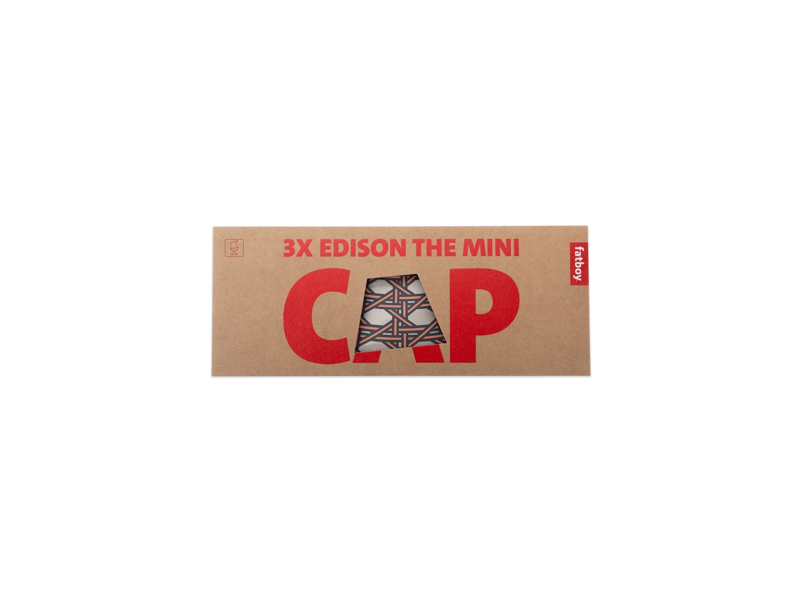 Fatboy Edison the Mini Cappie Lampshades Set van 3 Mikado, Pump Cinema Range