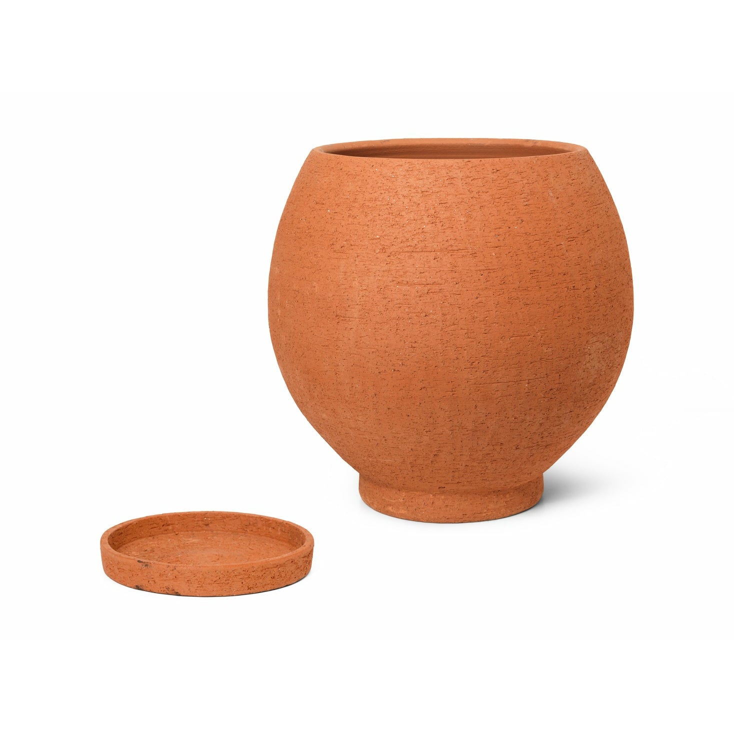 Ferm Living Ando Pot Terracotta，ØxH 50x50cm