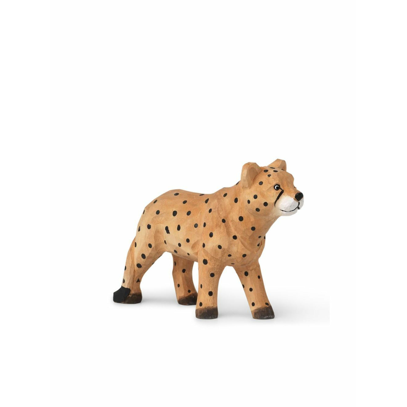 Ferm Living Dyrehånd udskåret, gepard