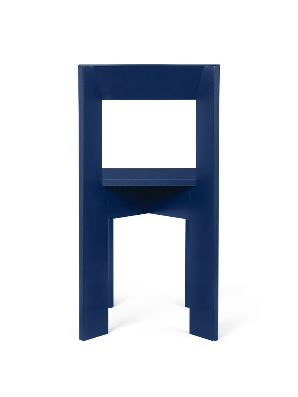 Silla de comedor de ferm vivo, azul