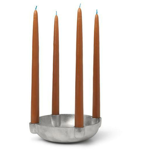 Ferm Living Bowl Candlestick Medium, Grey