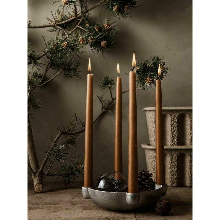 Ferm Living Bowl Candlestick Medium, grigio