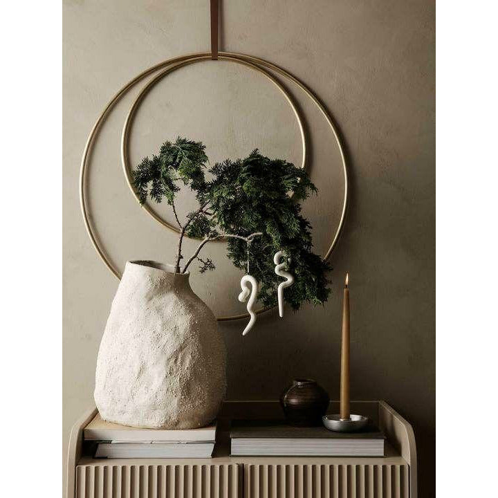 Ferm Living Bol chandelier simple, gris