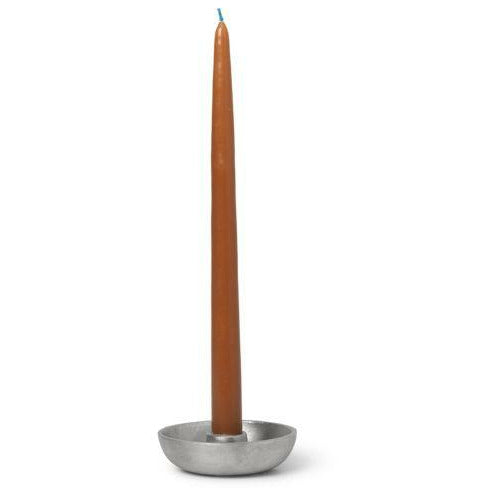 Ferm Living Bowl Candlestick singolo, grigio