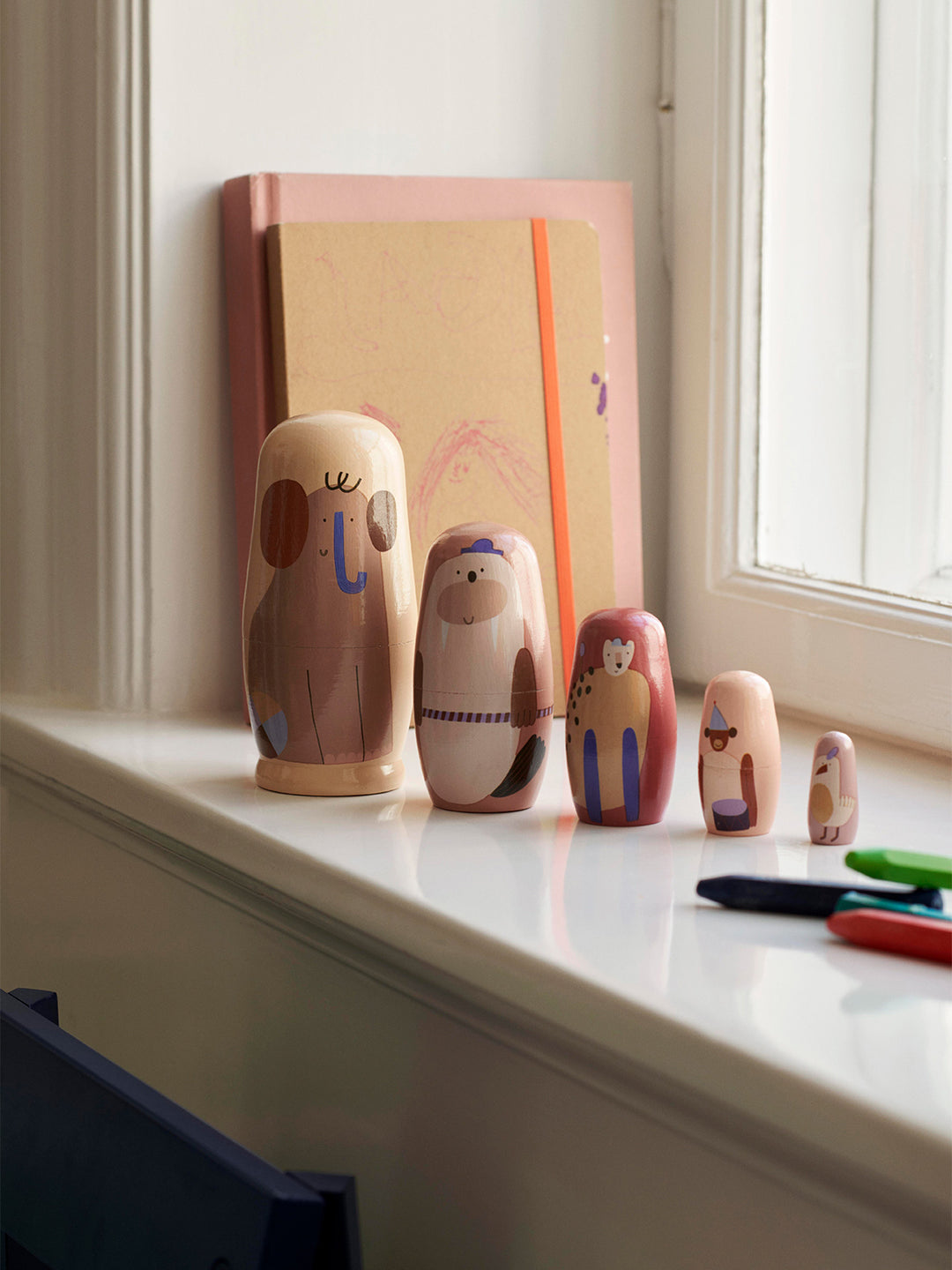 Ferm Living Critter Box -poppen