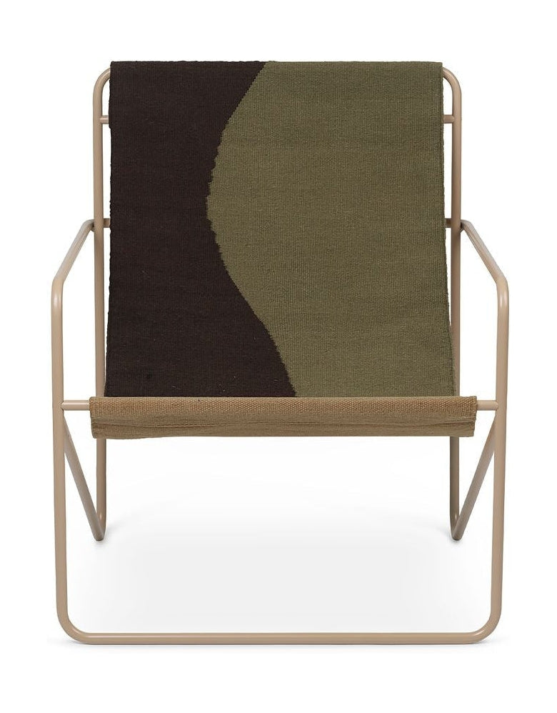 Ferm Living Desert Lounge Silla, Cachemira/Dune